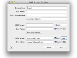 ΡΥΘΜΙΣΕΙΣ GMAIL ΣΕ DVR