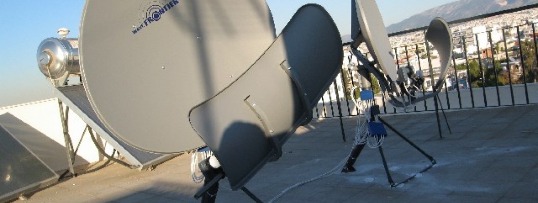 Εγκατάσταση 2 wavefrontier γιά λήψη 16 δορυφόρων Εγκατάσταση 2 wavefrontier γιά λήψη 16 δορυφόρων