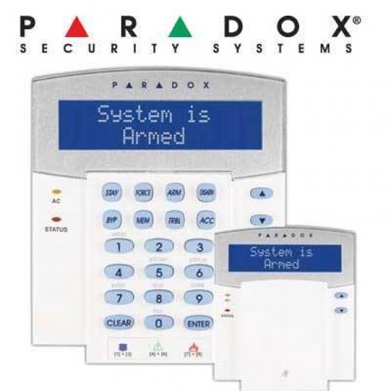 PARADOX 641 GR Πληκτρολόγιο LCD στα Ελληνικά γιά συστήματα  EVO  και EVO HD