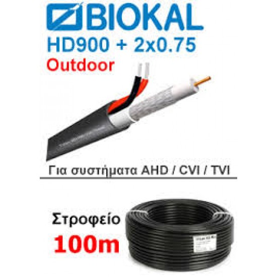 BIOKAL Vector HD 900+2x0,75mm2 Υπόγειο, BIOKAL Vector HD 900+2x0,75mm2 Υπόγειο,