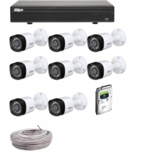 DAHUA 8CH 4MPIXEL KIT 4 HCVR71084M PLUS 8 CAMS HFW1400R PLUS HD 1TERRA PLUS CCTV CABLE DAHUA 8CH 4MPIXEL KIT 4 HCVR71084M PLUS 8 CAMS HFW1400R PLUS HD 1TERRA PLUS CCTV CABLE