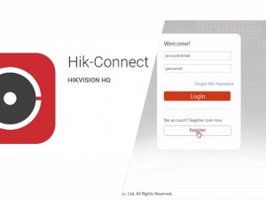 Hik-Connect P2P και εγγραφή ως επισκεπτης