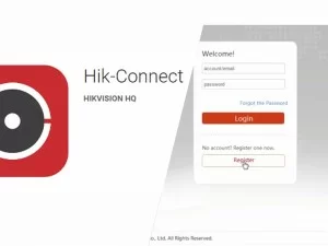 Hik-Connect P2P και εγγραφή ως επισκεπτης
