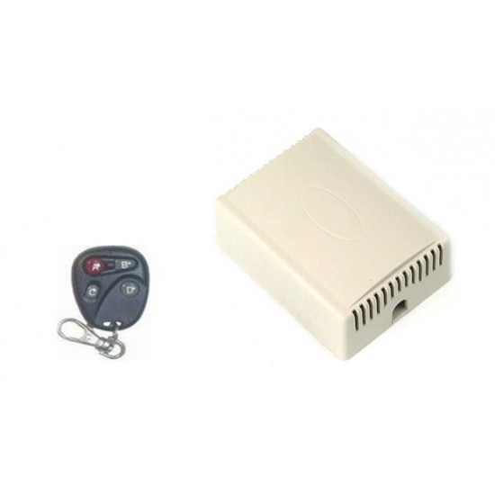 ANGA AG-X4CH Ασύρματη Εντολή Τηλεχειρισμού 12V (433MHz) 4 Καναλιών με τηλεχειριστήριο ANGA AG-X4CH Ασύρματη Εντολή Τηλεχειρισμού 12V (433MHz) 4 Καναλιών με τηλεχειριστήριο