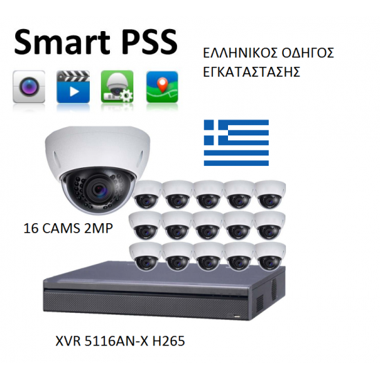 16 CH CCTV KIT