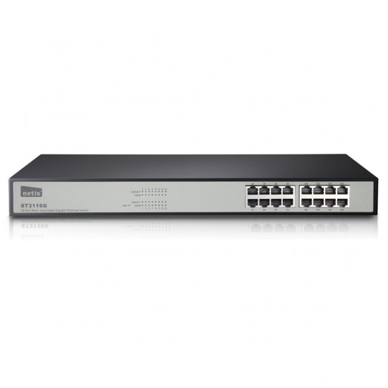 KUWES Gigabit Ethernet 16 port switch