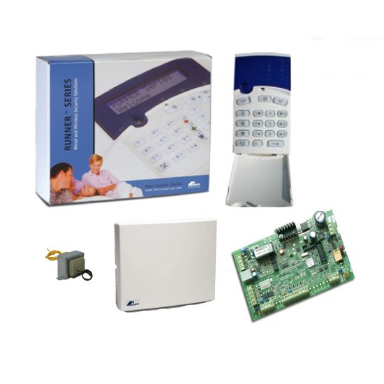CROW RUNNER 4 KIT Πίνακας συναgερμού 8 ζωνων και πληκτρολόγιο LED CROW RUNNER 4 KIT Πίνακας συναgερμού 8 ζωνων και πληκτρολόγιο LED