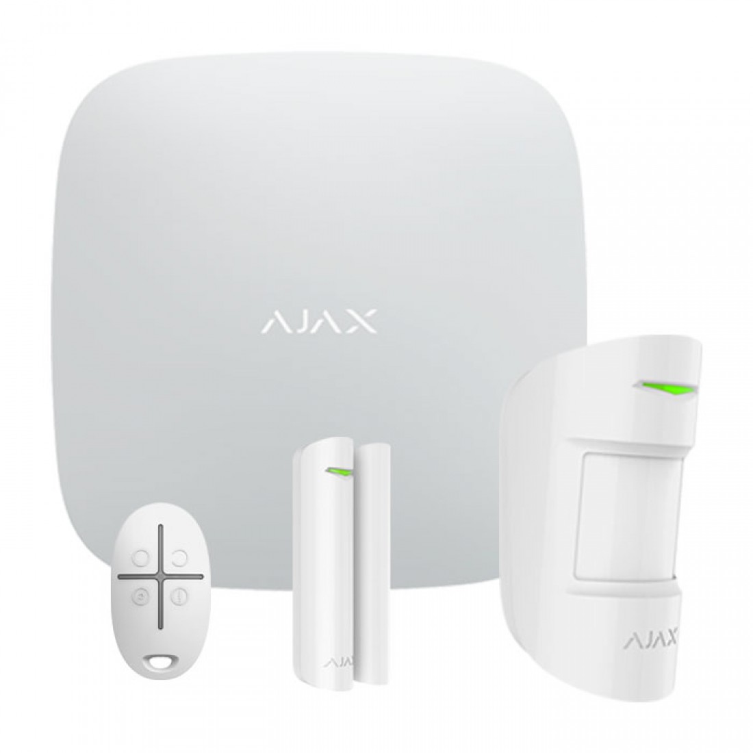 Ajax security. Комплект Ajax Starterkit White. Ajax Starterkit комплект охранной сигнализации. Охранная сигнализация Ajax Starterkit Black. Ajax HUBKIT (белый).
