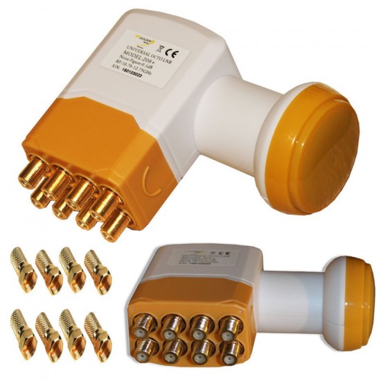 GOLDEN MEDIA 208+ Universal Octo LNB GOLDEN MEDIA 208+ Universal Octo LNB