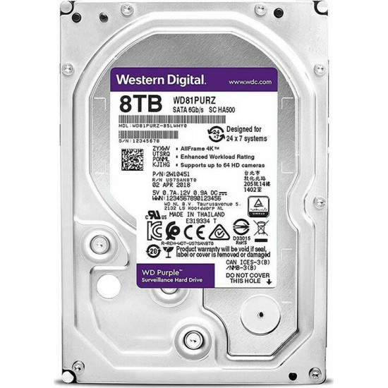 WESTERN DIGITAL - WD84PURZ 8 TERRA WESTERN DIGITAL - WD84PURZ 8 TERRA