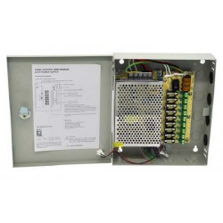 ANGA CP1209-10A-9 Σταθεροποιημένο τροφοδοτικό 12V / 10A / 120W, 9 εξόδων