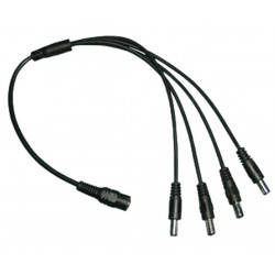 ANGA Καλώδιο τροφοδοσίας από 1 θηλυκό σε 4 αρσενικά