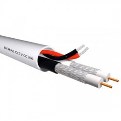 ACCORDIA BIOKAL CC200 1m καλώδιο CCTV διπλό ομοαξονικό με τροφοδοσία ACCORDIA BIOKAL CC200 1m καλώδιο CCTV διπλό ομοαξονικό με τροφοδοσία