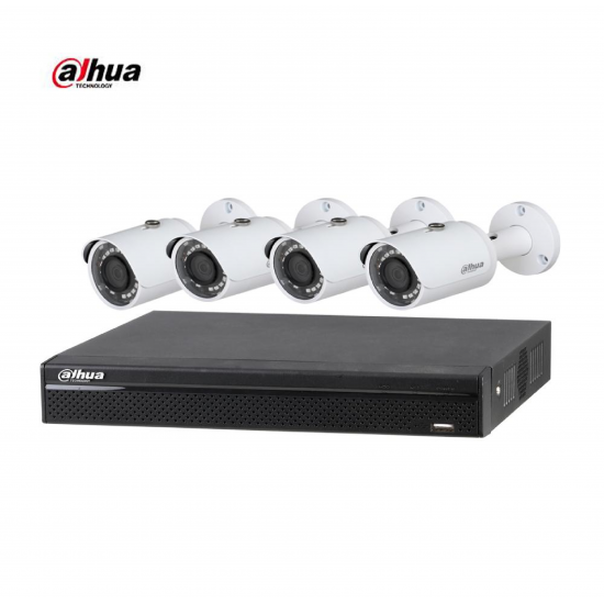 DAHUA 4CH 1MPIXEL CCTV KIT 4140 DAHUA 4CH 1MPIXEL CCTV KIT 4140