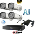 DAHUA 4 cams varifocal 2Mpixel  CCTV kit  2448