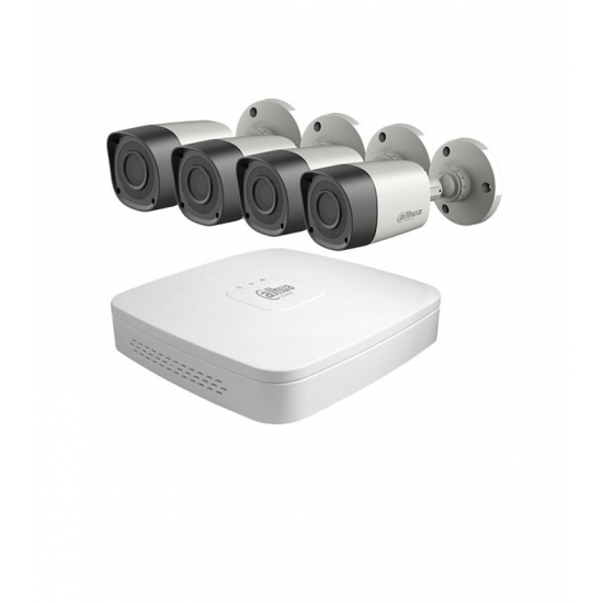 DAHUA XVR5104C-Χ 4 CAMS 2MPIXEL CCTV KIT 4240 DAHUA XVR5104C-Χ 4 CAMS 2MPIXEL CCTV KIT 4240