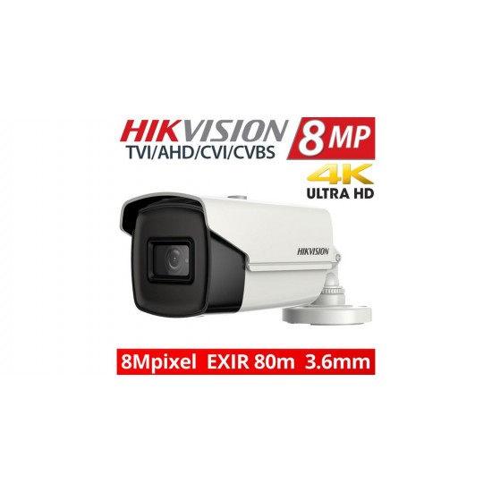HIKVISION DS-2CE16U1T-IT5F 3.6 8MP 4K Bullet camera