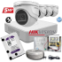 HIKVISION DS-7104HUHI-K1  Κιτ 4 καμερών 5MP με ενσωματωμένα μικρόφωνα  CCTV KIT 5468
