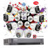 Hikvision COLORVU kit οκτώ καμερών 2MP