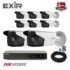 HIKVISION 8 camera 5mp 80m IR CCTV KIT 5821