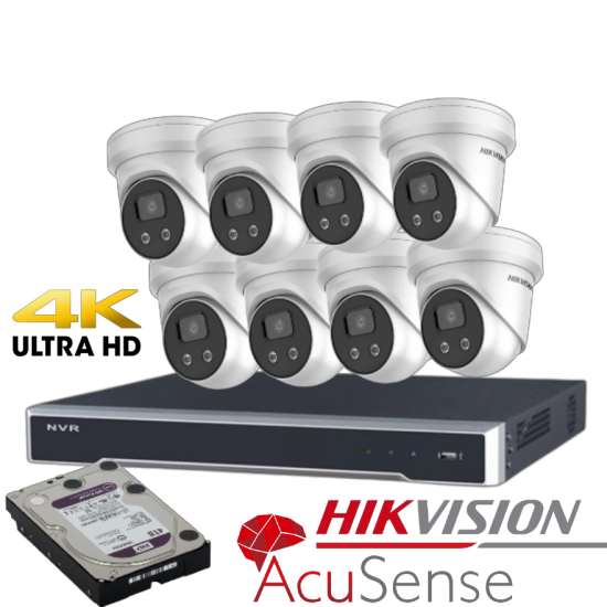 HIKVISION 8CH NVR CCTV KIT 8804