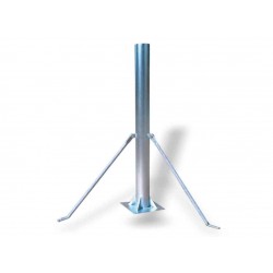 Βαση δαπέδου φ60 με 2 αντηρίδες