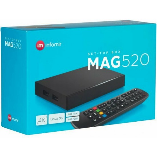 MAG520w3  νέας γενιάς TV Box με ισχυρό επεξεργαστή ARM Cortex-A53 